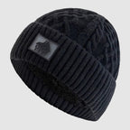 Brenner - Unisex Ribbed Beanie with Sherpa-Lined Interior