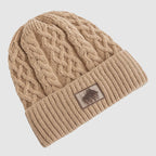 Brenner - Unisex Ribbed Beanie with Sherpa-Lined Interior