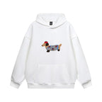 Brooklyn - Oversized Embroidered Hoodie with Kangaroo Pocket