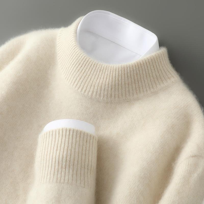 Bryson - Men's Cashmere Mock Neck Sweater