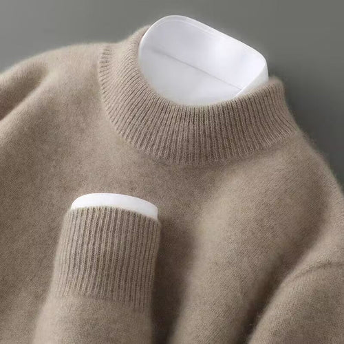 Bryson - Men's Cashmere Mock Neck Sweater