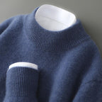 Bryson - Men's Cashmere Mock Neck Sweater