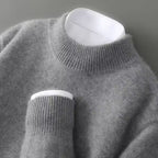Bryson - Men's Cashmere Mock Neck Sweater