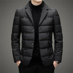 Casper - Men's Puffer Blazer with Notch Lapels