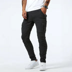 Caspian - Men's Relaxed Denim Cargo Jeans