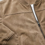 Cavell - Men's Suede-Look Bomber Jacket