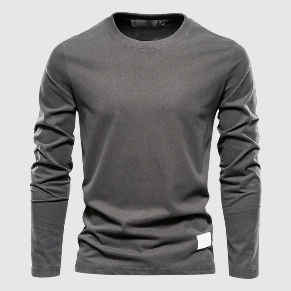 Cordell - Men's Relaxed Crewneck Long-Sleeve Shirt