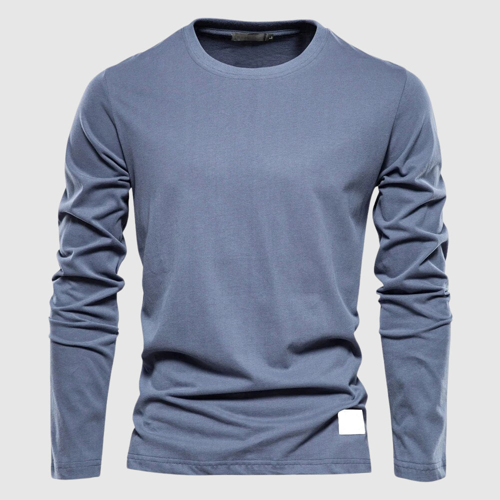 Cordell - Men's Relaxed Crewneck Long-Sleeve Shirt