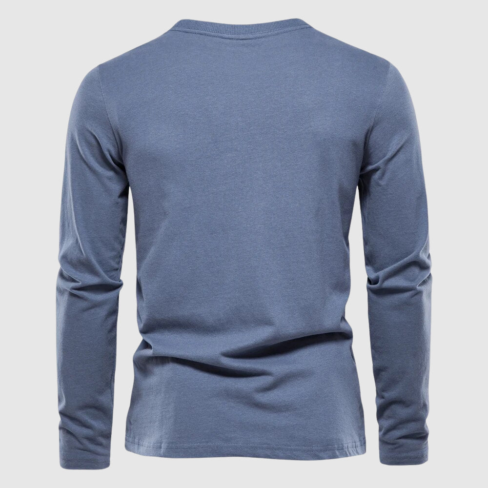 Cordell - Men's Relaxed Crewneck Long-Sleeve Shirt