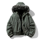 Damian - Men's Cargo Jacket with Fleece Lining