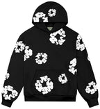 Dashiell -  Floral Graphic Hoodie with Drawstring