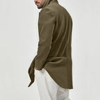 Dashiell - Men's Notch Lapel Wool-Blend Overcoat