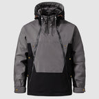 Everett - Men's Colorblock Down Jacket with Hood