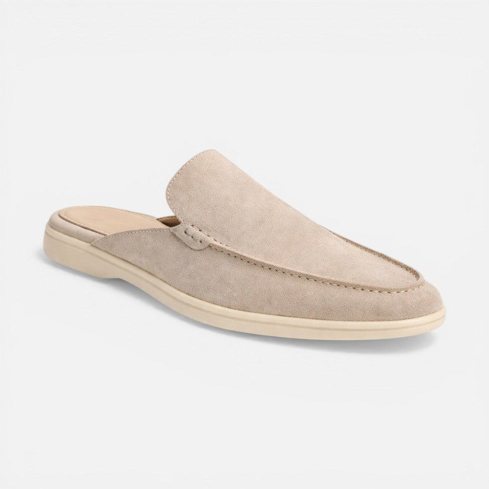 Felix - Men's Suede Slip-On Mules