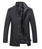 Finnick - Men's Wool Blend Insulated Coat