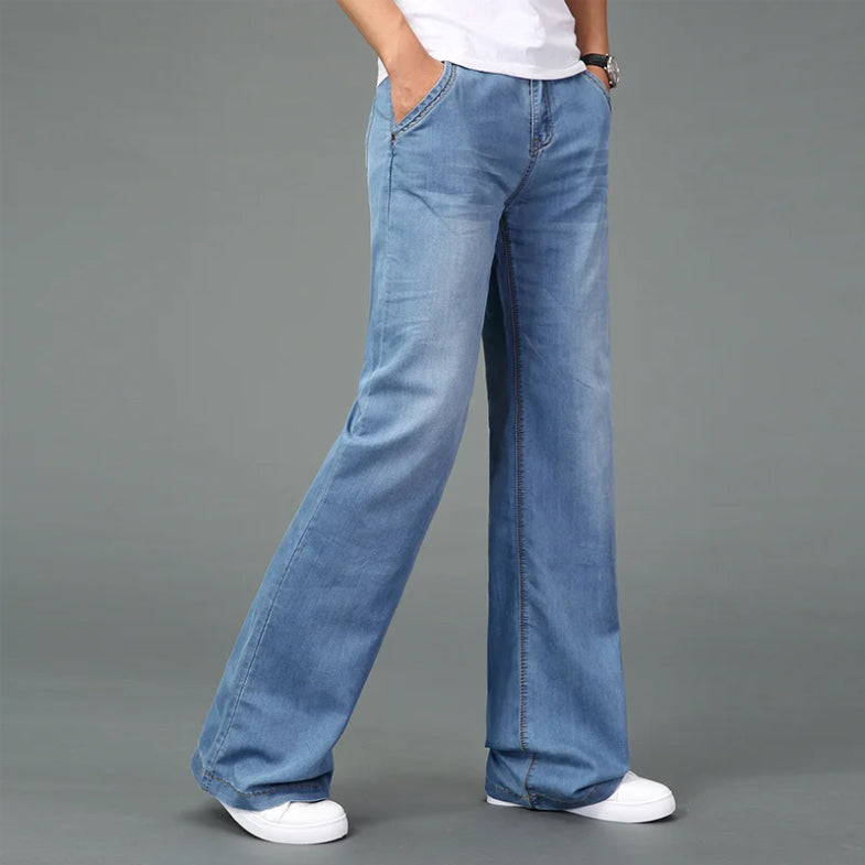 Garrett - Men's Bootcut Denim with Reinforced Seams