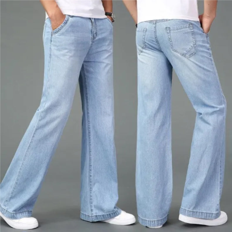 Garrett - Men's Bootcut Denim with Reinforced Seams