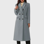 Giselle - Women's Double-Breasted Tailored Coat