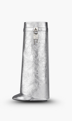 Gwendolyn - Women's Tall Boots with Sculptural Lock Closure