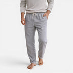 Harlan - Men's Drawstring Linen-Look Straight-Leg Pants