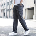 Hudson - Men's Relaxed-Fit Cargo Pants with Side Pockets