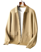 Jarrett - Men's Merino Wool Button Cardigan