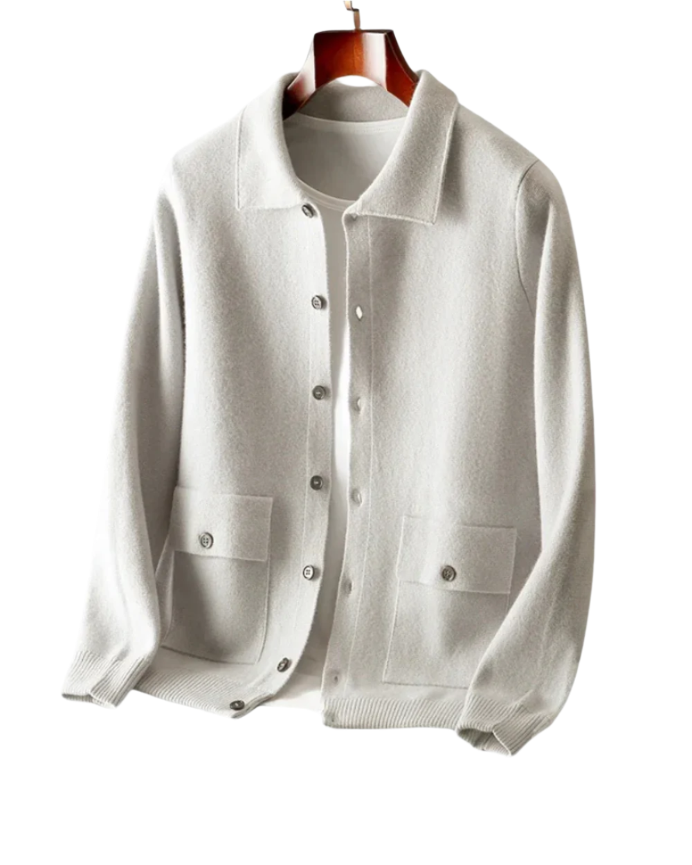 Jarrett - Men's Merino Wool Button Cardigan
