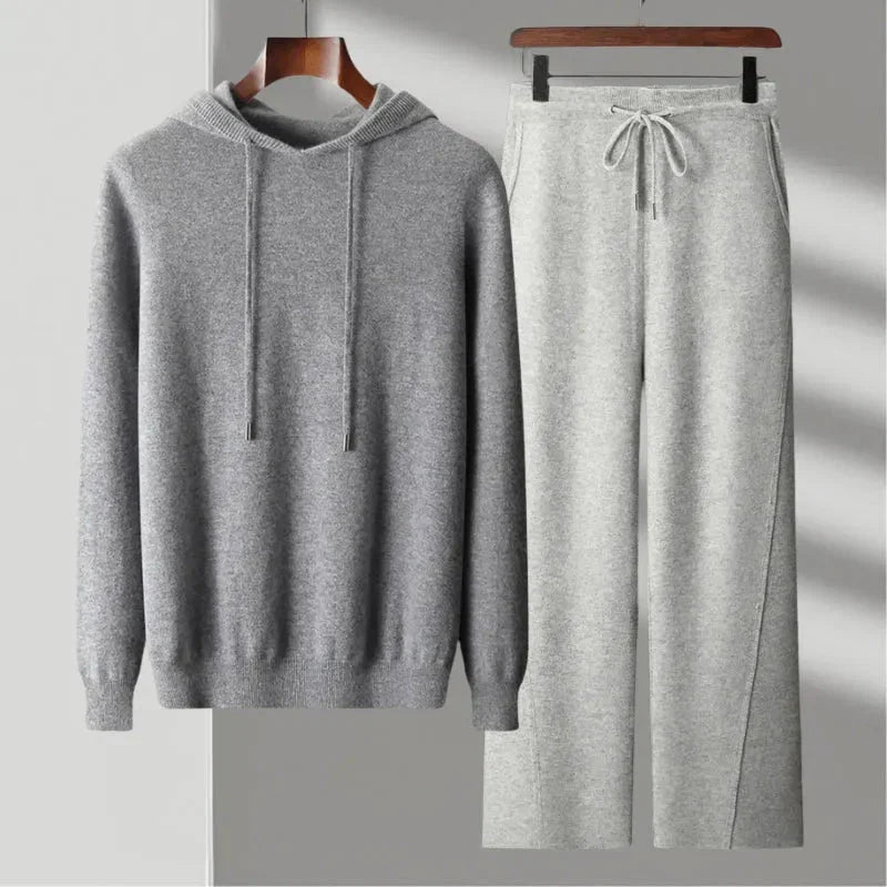 Joseph - Men's Merino Wool Hoodie and Jogger Set