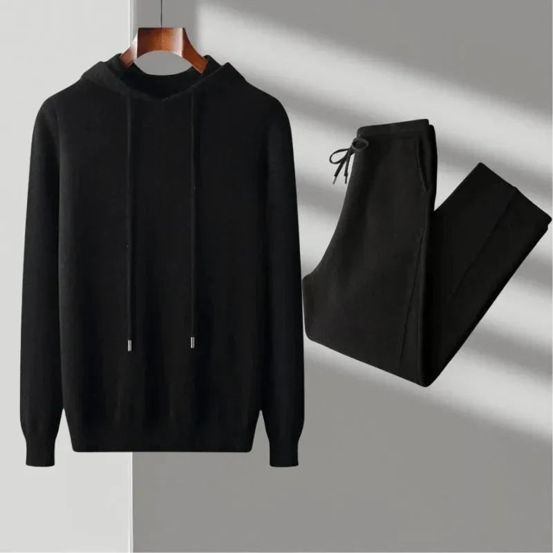 Joseph - Men's Merino Wool Hoodie and Jogger Set