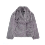 Kendra - Women's Oversized Faux Fur Jacket