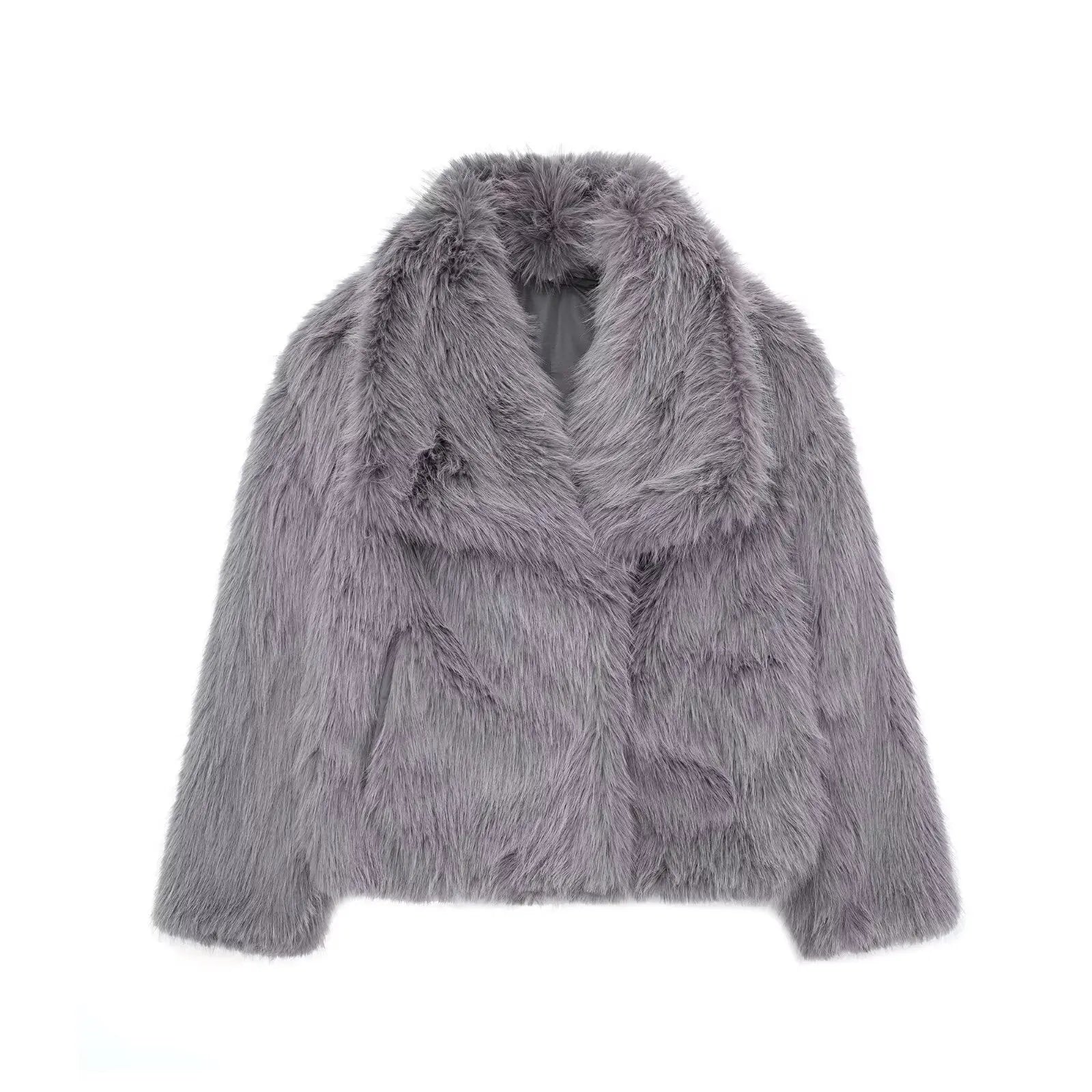 Kendra - Women's Oversized Faux Fur Jacket
