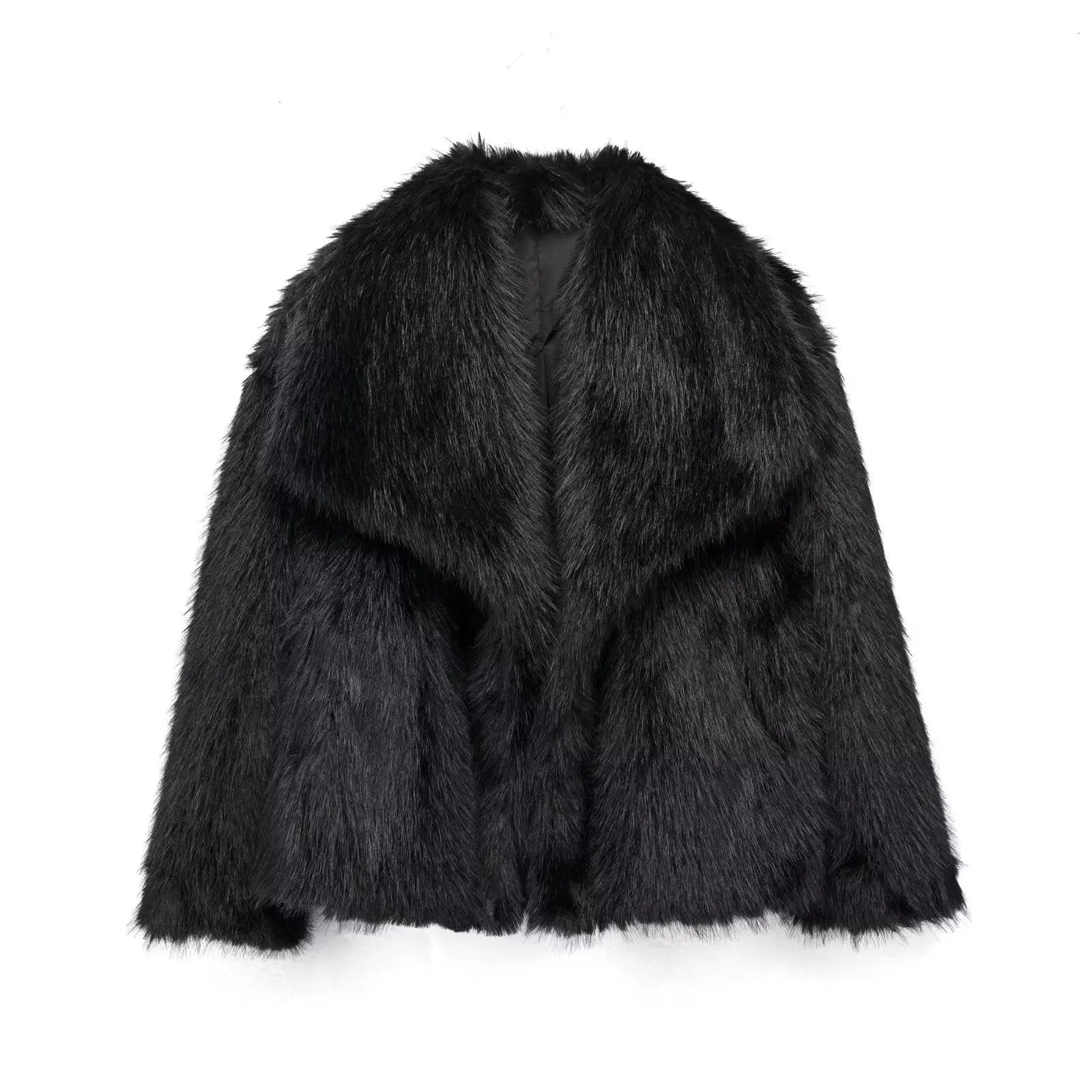 Kendra - Women's Oversized Faux Fur Jacket