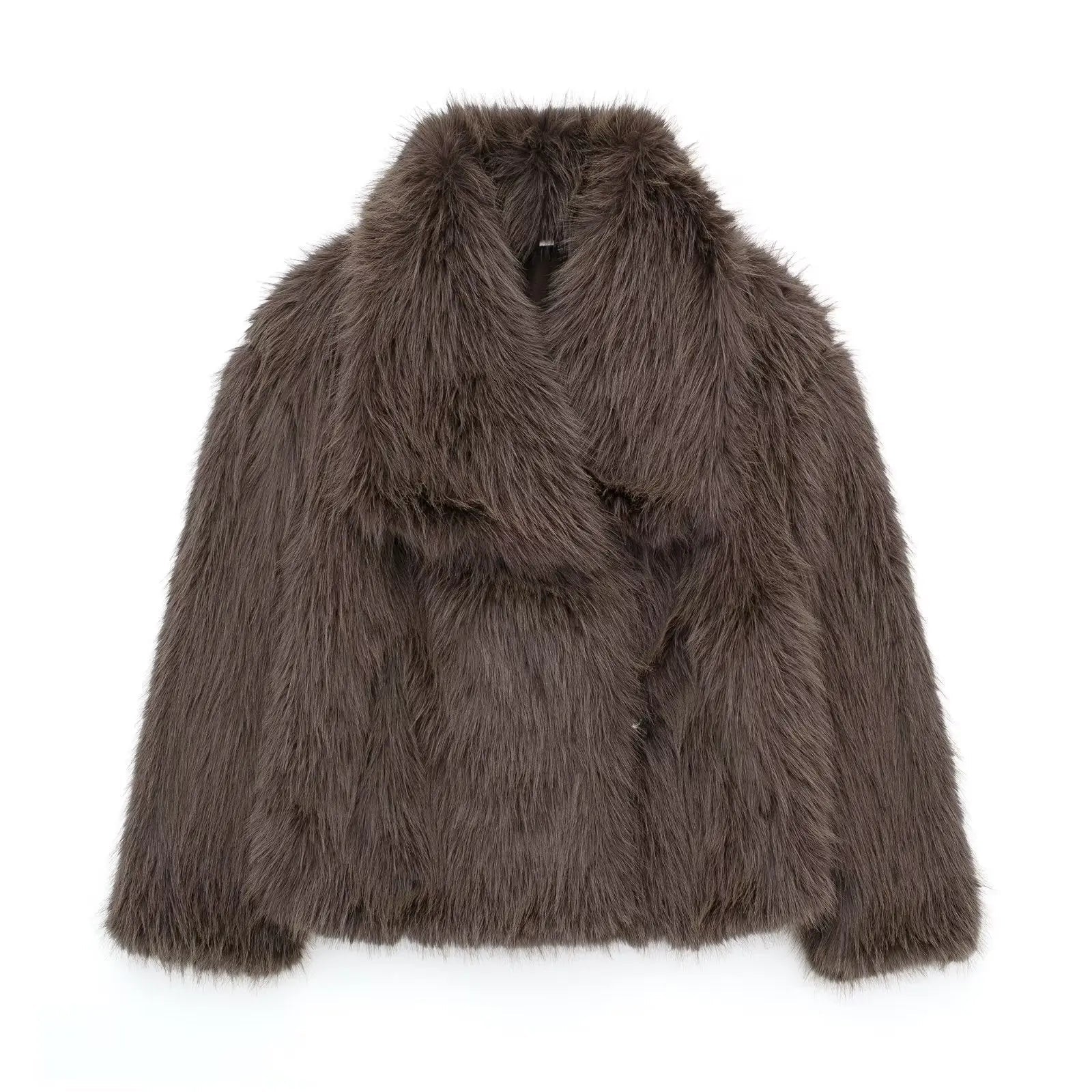 Kendra - Women's Oversized Faux Fur Jacket