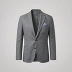 Lucian - Men's Unstructured Linen Blazer with Notch Lapels