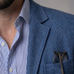 Lucian - Men's Unstructured Linen Blazer with Notch Lapels