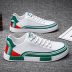 Lucio - Men's Lace-Up Sneakers with Mesh Panelling