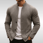 Luke - Men's Casual Textured Knit Blazer
