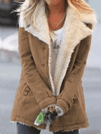 Magnolia - Women's Oversized Sherpa-Lined Jacket