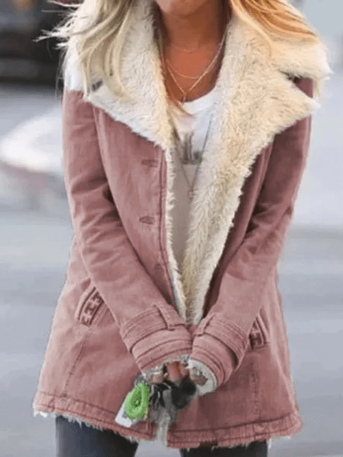 Magnolia - Women's Oversized Sherpa-Lined Jacket