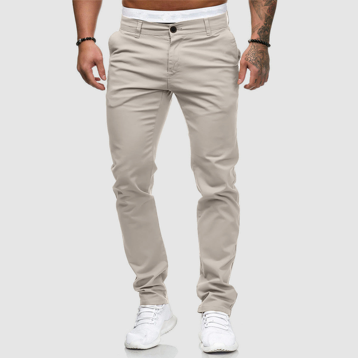 Marcus - Men's Slim Fit Tapered Trousers