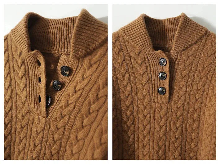 Margot - Women's Cable-Knit Pullover 
