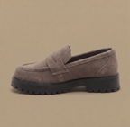 Margot - Women's Lug-Sole Penny Loafers