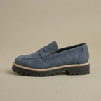 Margot - Women's Lug-Sole Penny Loafers