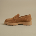 Margot - Women's Lug-Sole Penny Loafers