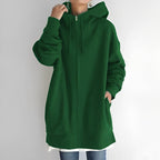 Margot - Women's Puffer Hoodie with Full-Length Zip