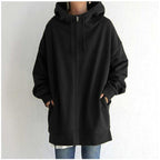 Margot - Women's Puffer Hoodie with Full-Length Zip