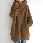 Margot - Women's Puffer Hoodie with Full-Length Zip