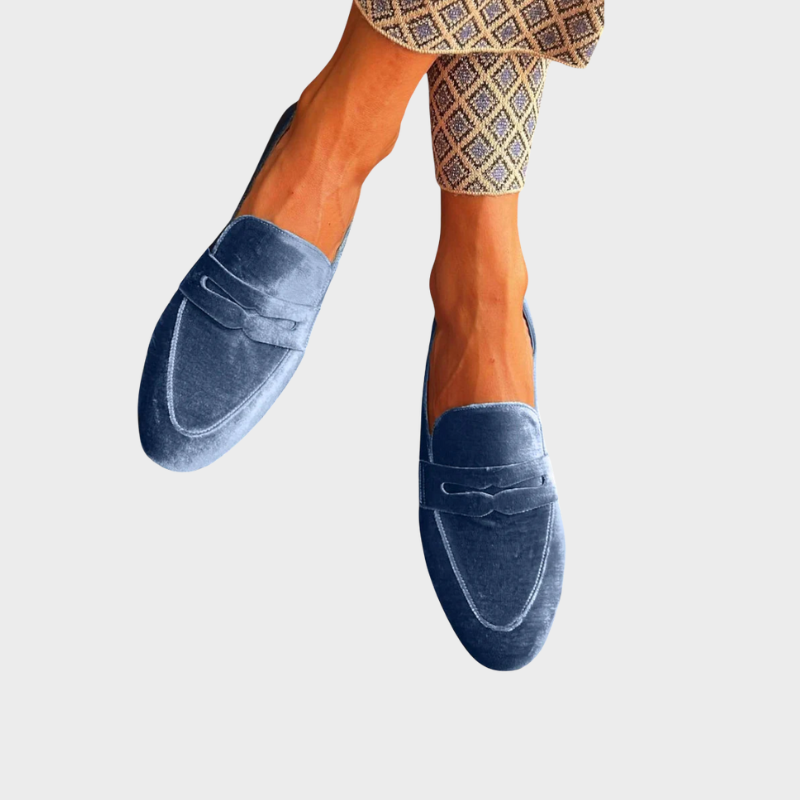 Marguerite - Women's Denim Slip-On Loafer