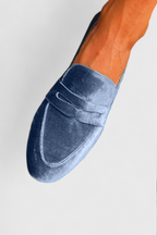 Marguerite - Women's Denim Slip-On Loafer