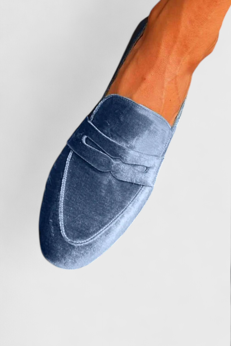 Marguerite - Women's Denim Slip-On Loafer